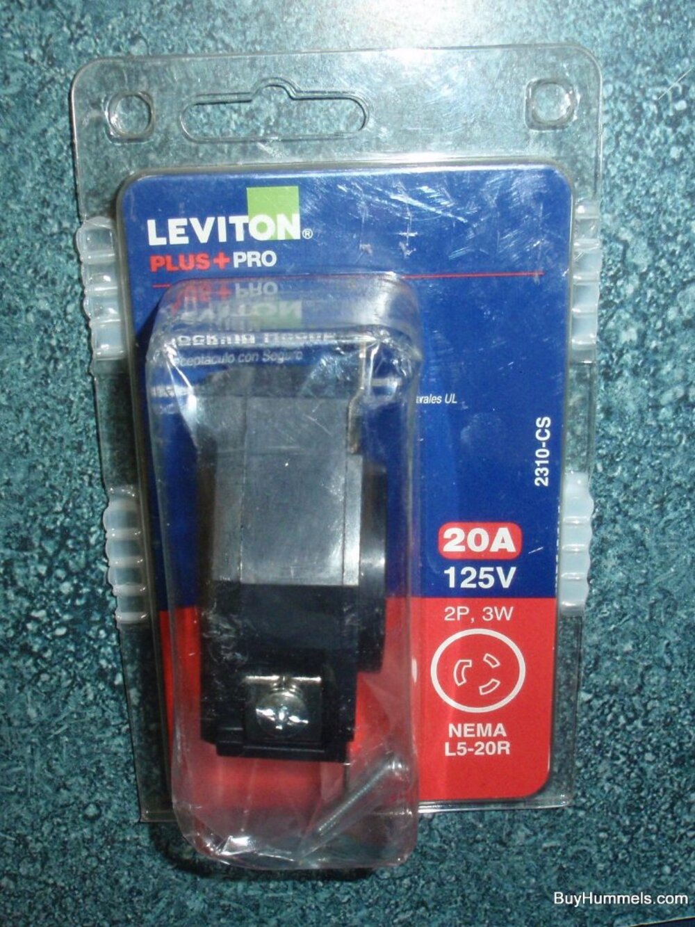 Leviton 2310-CS L5-20R Locking Receptacle 20A 125V V-O-Max Outlet NEW FAST SHIP!